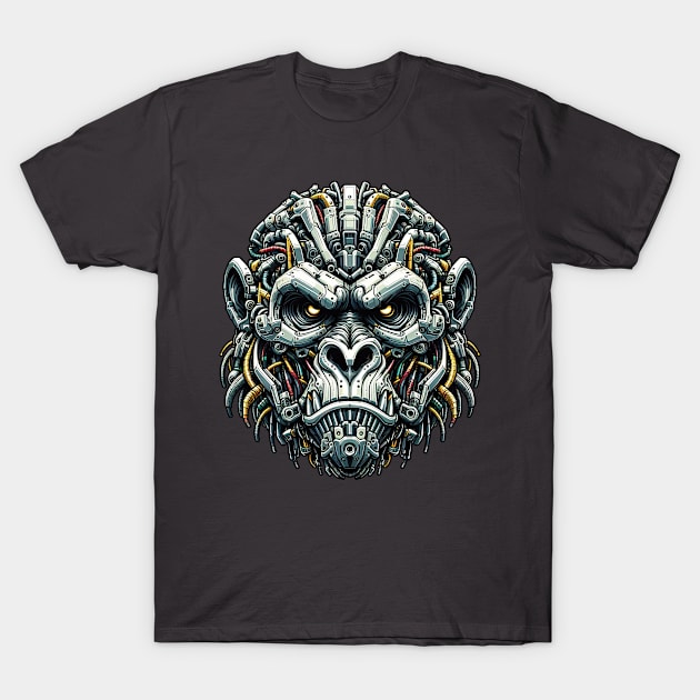 Mecha Apes S03 D62 T-Shirt by Houerd